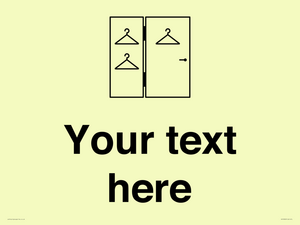 Custom information:  Large Changing room